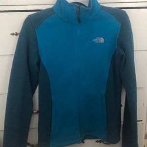 Blue North Face fleece barely worn
